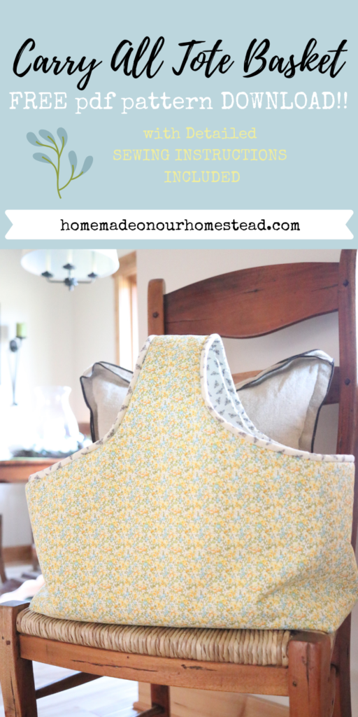 carry all tote basket. How to make a carry all tote. Easy beginner sewing project. easy beginner sewing project. how to sew a knitting bag. how to sew a crochet bag. free sewing pattern. how to sew. FREE sewing pattern. #carryalltotebasket #howtosewatotebasket #howtosewaneasterbasket #easterbasketpattern #freesewingpattern #marketbaskettotesewingpattern #howtosewatotebasket #easysewingpattern #beginnersewingpattern #learnhowtosew #quickandeasysewingproject #homemadeonourhomestead #Freepatternforsubscribers