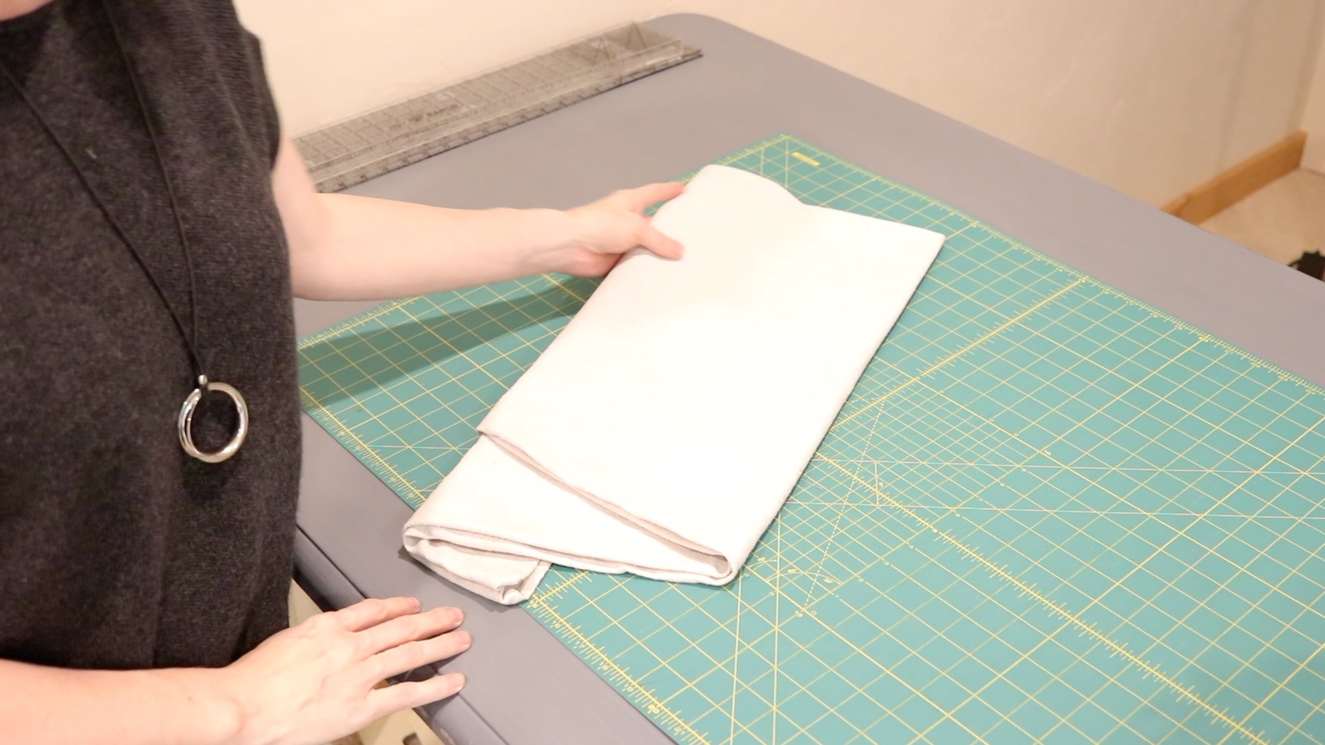 How to make a hanging chair from a drop cloth homemade on our homestead