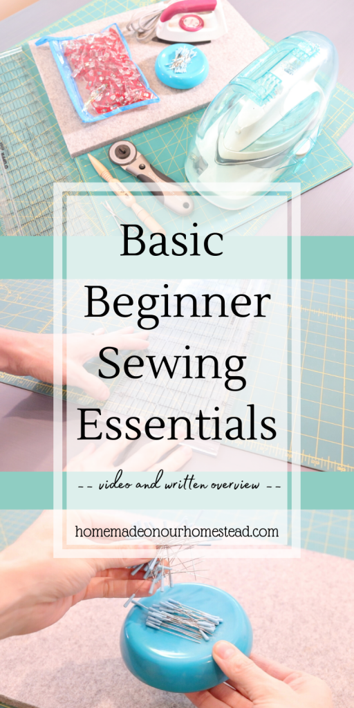 Beginner Sewing Supplies - what do you really need?