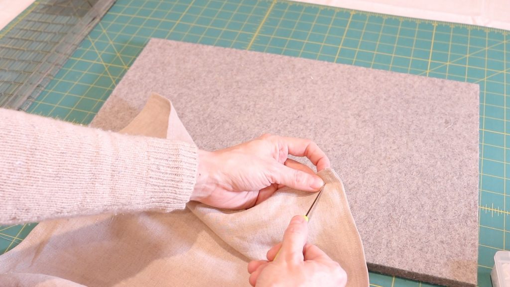 linen scarf tutorial