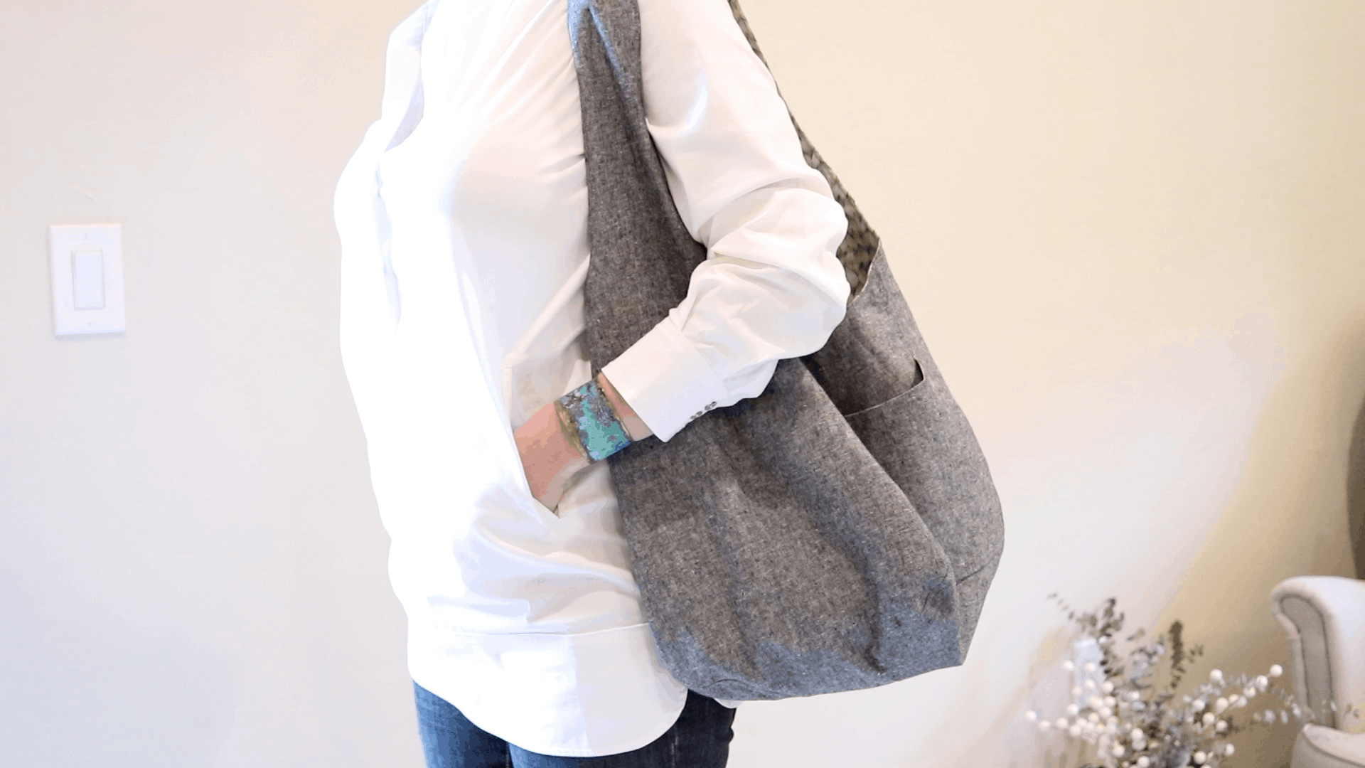 How to Make a Designer Inspired Hobo Sling Bag
