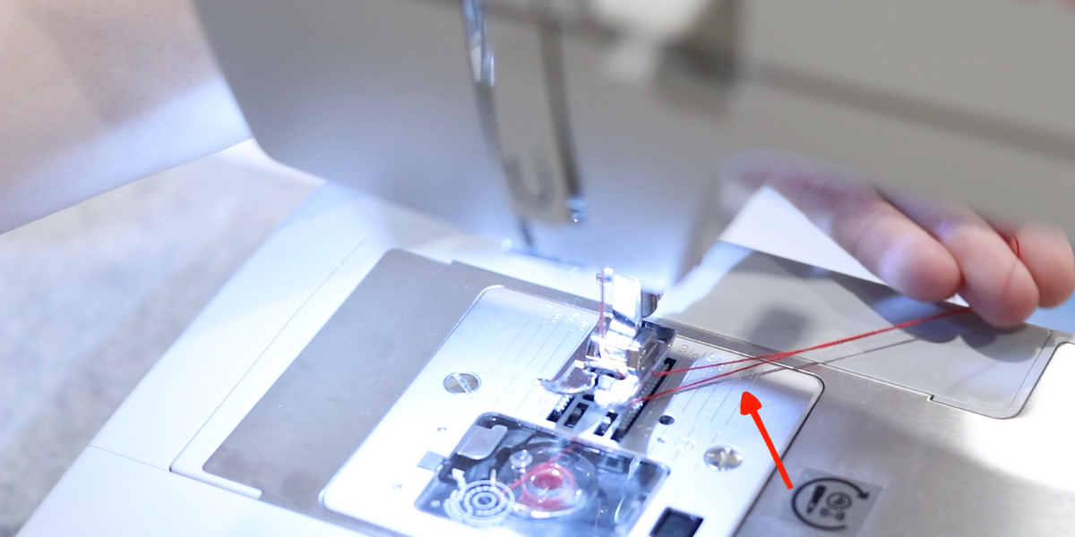 How to pick up the bobbin thread on a sewing machine 