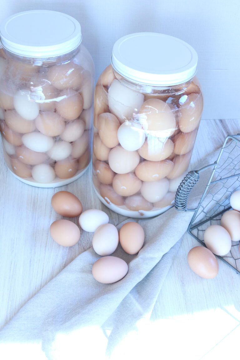 How to Water Glass Eggs Homemade On Our Homestead